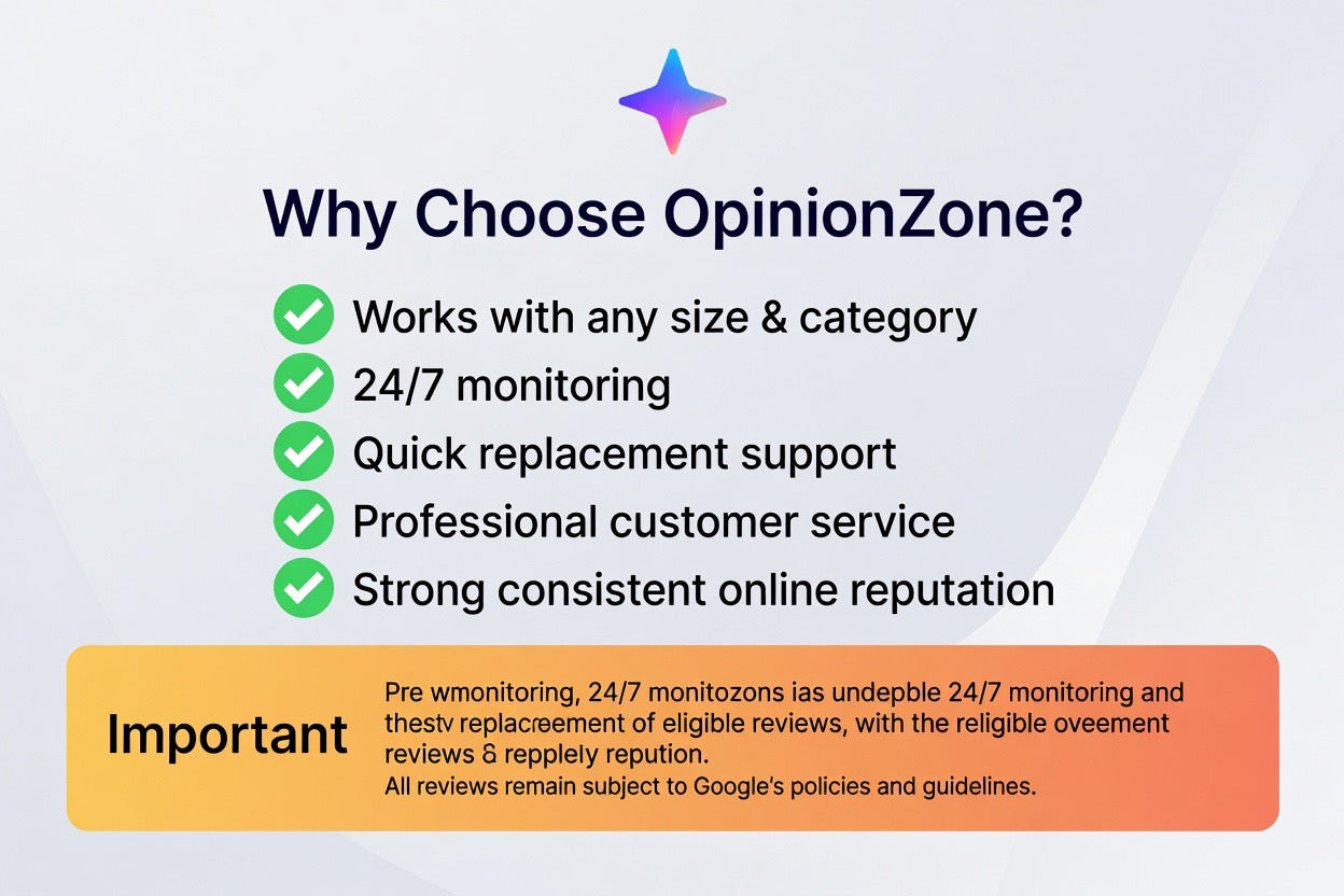 OpinionZone - Extra Google Reviews